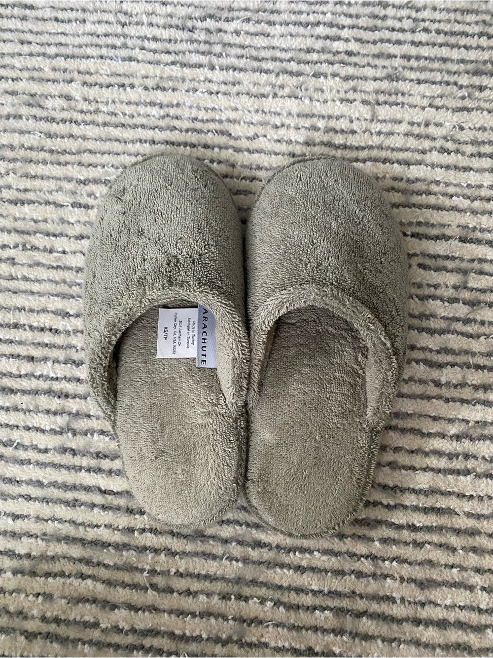 Parachute Terry Slippers — Sage